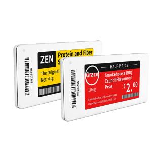 2,66-Zoll-mehrsprachige elektronische Regalkantenetiketten der Slim-Serie