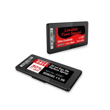 2,9 Zoll elektronischer Regalanhänger der Slim-Serie