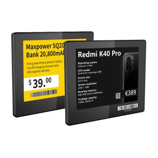 4,2 Zoll mehrsprachiges elektronisches Regalkantenetikett der Slim-Serie