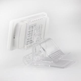 Vertikaler Clip für digitale Regaletiketten für flache Oberflächen