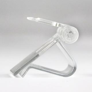 Vertikaler Clip für digitale Regaletiketten für flache Oberflächen