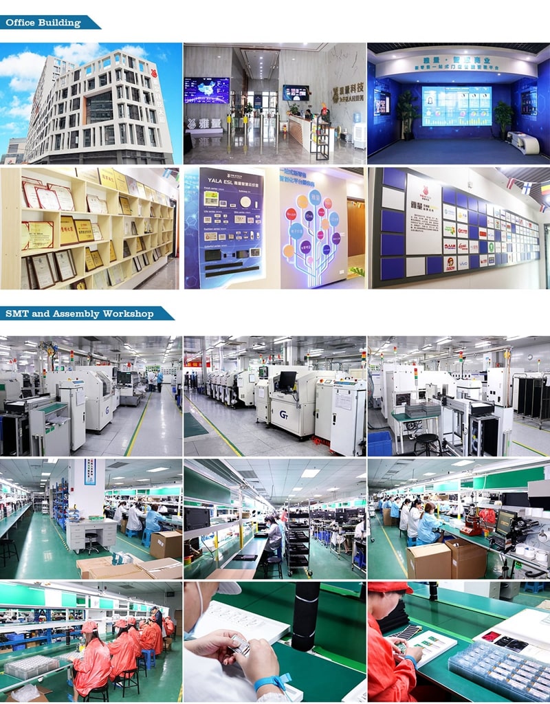 4 color electronic shelf labels