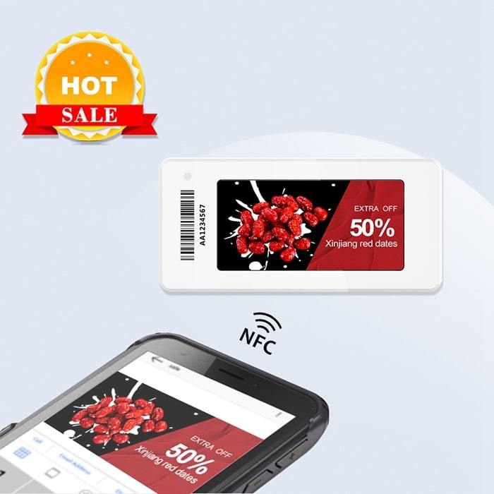 Mobil gesteuertes E-Ink Digital Label 2,13 Zoll