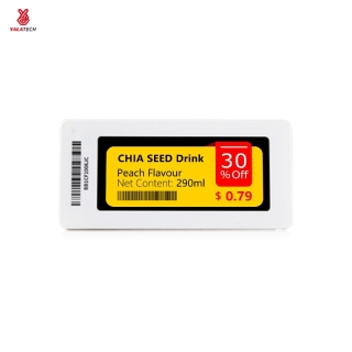 2,9 Zoll 4-farbiges elektronisches Regaletikett der Slim-Serie