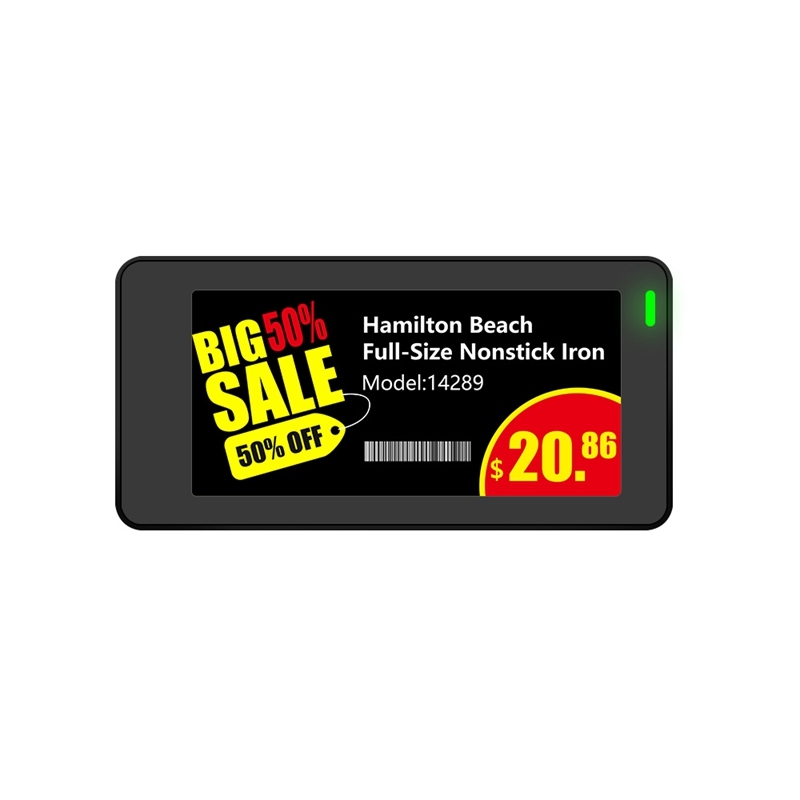 Elektronisches 3,5-Zoll-4-Farben-Regaletikett