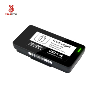 2,13 Zoll mehrsprachiges digitales Regaletikett für Gefrierschränke, wasserdicht