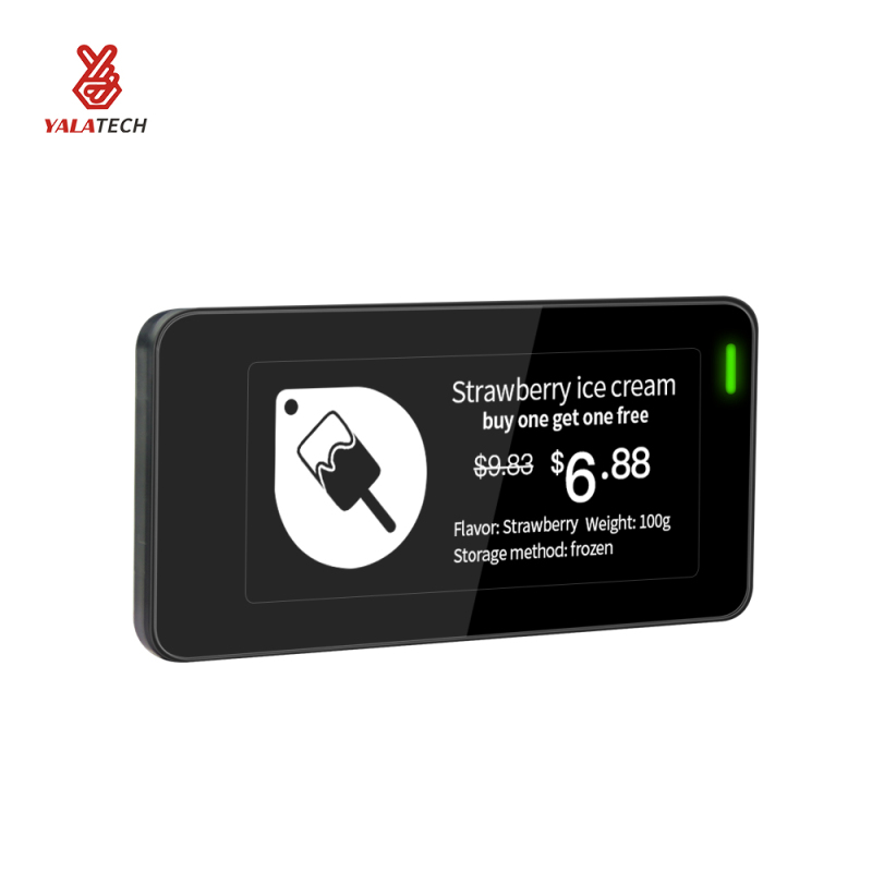 2,9 Zoll mehrsprachiges digitales Regaletikett für Gefrierschränke, wasserdicht