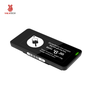 2,9 Zoll mehrsprachiges digitales Regaletikett für Gefrierschränke, wasserdicht