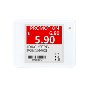 1,54 Zoll elektronisches Regaletikett