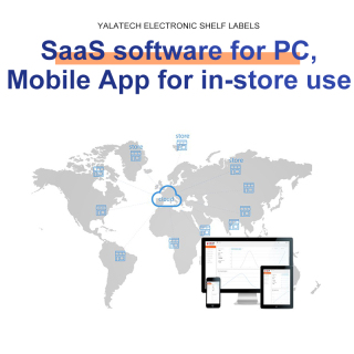 1,54 Zoll elektronisches Regaletikett